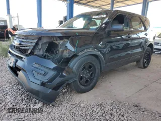 2016 Ford Utility Police Interceptor with VIN 1FM5K8AT3GGB19441, listed as a Copart auction lot 74146784 with 83,361 mi miles and Salvage Title. Bid and sale history available at carsss.com. Image 1.