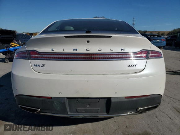 2017 Lincoln MKZ Premiere with VIN 3LN6L5A94HR619848, listed as a Copart auction lot 61640205 with 139,745 mi miles and Non repairable. Bid and sale history available at DreamBid. Image 6.