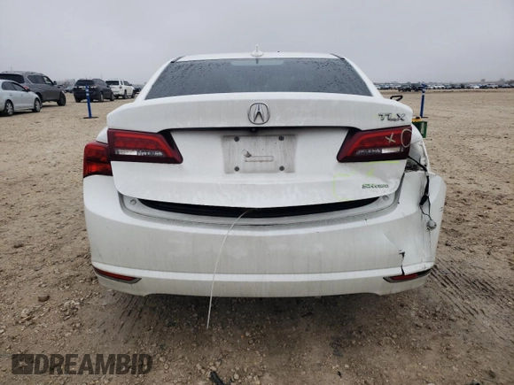 2015 Acura TLX V6 Tech with VIN 19UUB3F5XFA001483, listed as a Copart auction lot 42386515 with 135,582 mi miles and Salvage Title. Bid and sale history available at carsss.com. Image 6.
