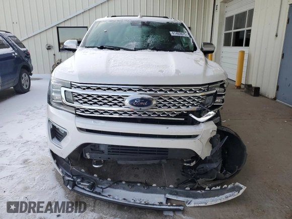 2019 Ford Expedition Max Platinum with VIN 1FMJK1MT7KEA30171, listed as a Copart auction lot 41403075 with 104,440 mi miles and Salvage title. Bid and sale history available at DreamBid. Image 5.