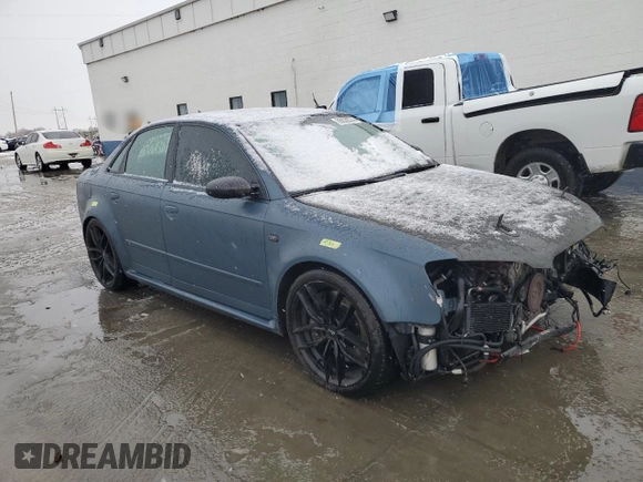2007 Audi S4 z VIN WUARU78E57N900994, wystawiony jako Copart lot #86828574 z przebiegiem 140 689 mil mil oraz Szkoda całkowita • Salvage title. Historia ofert i sprzedaży dostępna na DreamBid. Obrazek 4.