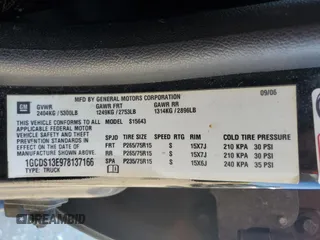 2007 Chevrolet Colorado 2LT with VIN 1GCDS13E978137166, listed as a Copart auction lot 48802915 with 250,469 mi miles and Salvage Title. Bid and sale history available at DreamBid. Image 14.