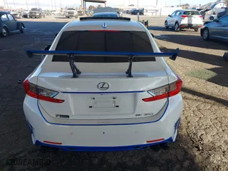 2017 Lexus RC with VIN JTHHE5BC0H5016527, listed as a IAAI auction lot 41323618 with 72,456 mi miles. Bid and sale history available at carsss.com. Image 16.