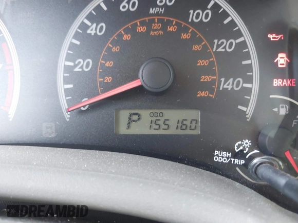2009 Toyota Corolla with VIN 2T1BU40E19C143137, listed as a IAAI auction lot 41679087 with 155,160 mi miles. Bid and sale history available at carsss.com. Image 7.