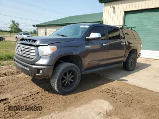 2015 Toyota Tundra Platinum z VIN 5TFAW5F1XFX434409, wystawiony jako Copart lot #59198715 z przebiegiem 163 988 mil mil oraz Szkoda całkowita • Salvage title. Historia ofert i sprzedaży dostępna na DreamBid. Obrazek 1.