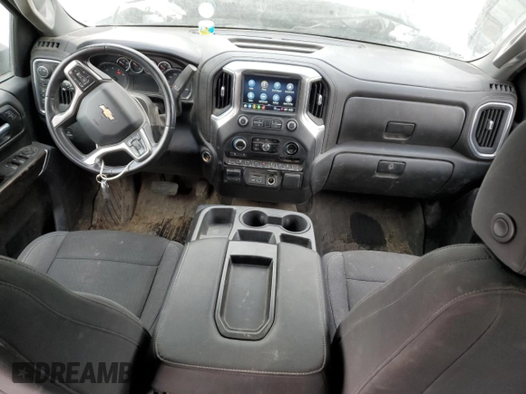 2021 Chevrolet Silverado 3500HD LT with VIN 1GC4YTEY6MF165354, listed as a Copart auction lot 44317015 with 85,376 mi miles and Salvage Title. Bid and sale history available at carsss.com. Image 8.
