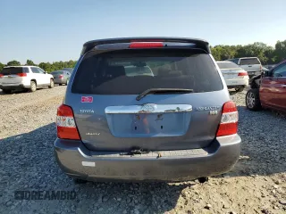 2006 Toyota Highlander Hybrid with VIN JTEEW21A660020765, listed as a Copart auction lot 73088804 with 140,272 mi miles and Salvage Title. Bid and sale history available at carsss.com. Image 6.