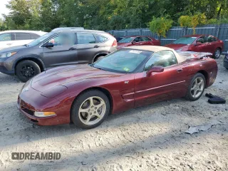 2003 Chevrolet Corvette with VIN 1G1YY32G035105922, listed as a Copart auction lot 71771764 with 0 mi miles and Salvage Title. Bid and sale history available at carsss.com. Image 1.