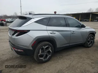 2024 Hyundai Tucson Limited with VIN 5NMJECDE0RH316489, listed as a Copart auction lot 50958555 with 16,980 mi miles and Salvage Title. Bid and sale history available at carsss.com. Image 3.