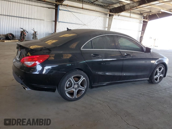 2014 Mercedes-Benz CLA 250 with VIN WDDSJ4EB2EN152031, listed as a Copart auction lot 63282785 with 67,671 mi miles and Clean title. Bid and sale history available at DreamBid. Image 3.