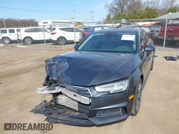 2017 Audi A4 Premium Plus z VIN WAUENAF46HN023687, wystawiony jako IAAI lot #41804603 z przebiegiem 117 020 mil mil oraz . Historia ofert i sprzedaży dostępna na DreamBid. Obrazek 18.