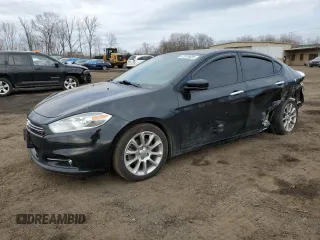 2015 Dodge Dart Limited with VIN 1C3CDFCB4FD165914, listed as a Copart auction lot 47919685 with 133,028 mi miles and Salvage Title. Bid and sale history available at carsss.com. Image 1.