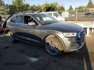 2018 Audi SQ5 Prestige with VIN WA1C4AFY0J2027977, listed as a Copart auction lot 68271184 with Not Provided miles and Salvage Title. Bid and sale history available at DreamBid. Image 4.