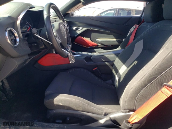 2022 Chevrolet Camaro 1SS with VIN 1G1FF1R78N0133653, listed as a Copart auction lot 46483105 with 42,487 mi miles and Salvage Title. Bid and sale history available at carsss.com. Image 7.