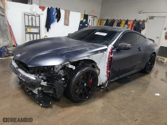 2019 BMW 8 Series M850i xDrive with VIN WBABC4C50KBU95710, listed as a Copart auction lot 85099404 with 58,463 mi miles and Salvage Title. Bid and sale history available at carsss.com. Image 1.