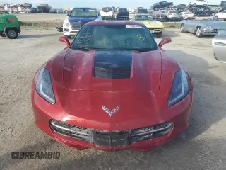 2015 Chevrolet Corvette Z51 2LT z VIN 1G1YJ2D79F5109676, wystawiony jako Copart lot #75952144 z przebiegiem Nie podano mil oraz Szkoda całkowita • Salvage title. Historia ofert i sprzedaży dostępna na DreamBid. Obrazek 5.