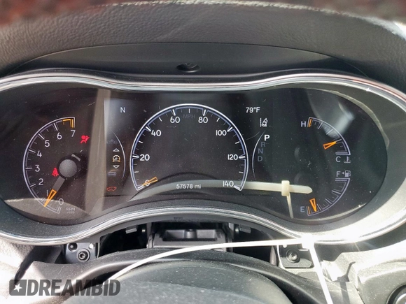 2018 Jeep Grand Cherokee Trailhawk with VIN 1C4RJFLG7JC467934, listed as a Copart auction lot 56193335 with 57,578 mi miles and Salvage title. Bid and sale history available at DreamBid. Image 9.