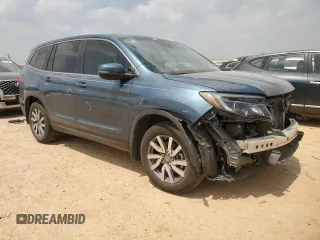 2019 Honda Pilot EX-L z VIN 5FNYF5H5XKB043683, wystawiony jako Copart lot #51000625 z przebiegiem 95 310 mil mil oraz Szkoda całkowita • Salvage title. Historia ofert i sprzedaży dostępna na DreamBid. Obrazek 4.