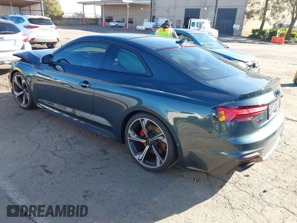 2021 Audi RS 5 z VIN WUANWAF50MA903670, wystawiony jako IAAI lot #41266483 z przebiegiem 36 200 mil mil oraz . Historia ofert i sprzedaży dostępna na DreamBid. Obrazek 3.