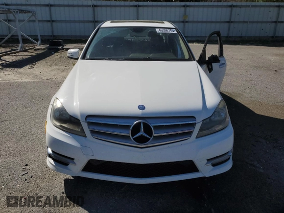 2013 Mercedes-Benz C-Class C 250 Sport with VIN WDDGF4HB3DR253122, listed as a Copart auction lot 49396745 with 199,409 mi miles and Salvage Title. Bid and sale history available at carsss.com. Image 5.