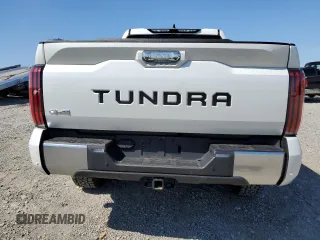 2022 Toyota Tundra Limited с VIN 5TFJA5DB4NX043068, выставлен на аукционе Copart как лот 49966605 с пробегом 32 628 миль миль и Списание • Salvage title. История ставок и продаж доступна на DreamBid. Изображение 6.