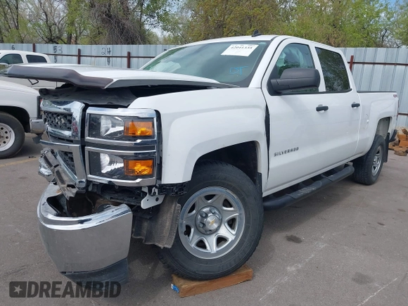 2014 Chevrolet Silverado 1500 Work Truck with VIN 3GCUKPEH2EG425385, listed as a IAAI auction lot 42041335 with 51,453 mi miles and . Bid and sale history available at DreamBid. Image 18.