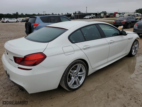 2019 BMW 6 Series 640i xDrive with VIN WBA6D2C52KGT73579, listed as a Copart auction lot 47988833 with 67,296 mi miles. Bid and sale history available at carsss.com. Image 3.