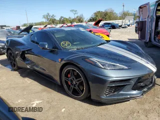 2021 Chevrolet Corvette 3LT with VIN 1G1YC2D45M5112040, listed as a Copart auction lot 76660064 with 1,584 mi miles and Non Repairable. Bid and sale history available at carsss.com. Image 4.