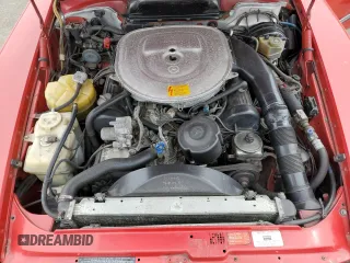 1989 Mercedes-Benz 560 SL with VIN WDBBA48D5KA103768, listed as a Copart auction lot 71965504 with 93,239 mi miles and Salvage Title. Bid and sale history available at DreamBid. Image 11.