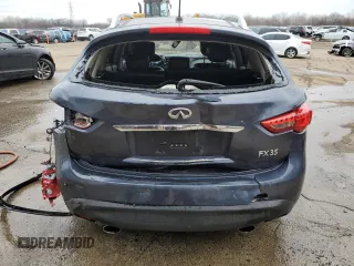 2011 Infiniti FX with VIN JN8AS1MW0BM730820, listed as a Copart auction lot 43178305 with 168,626 mi miles and Salvage Title. Bid and sale history available at DreamBid. Image 6.