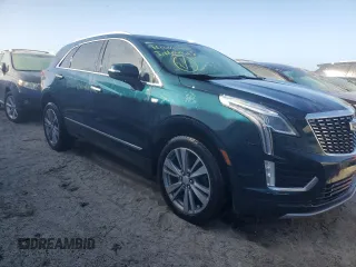 2024 Cadillac XT5 FWD Premium Luxury with VIN 1GYKNCR49RZ742305, listed as a Copart auction lot 75082024 with 0 mi miles and Non Repairable. Bid and sale history available at carsss.com. Image 4.