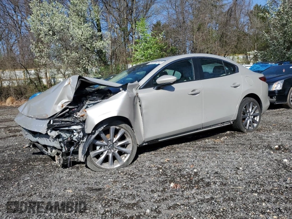 2023 Mazda 3 S Preferred with VIN 3MZBPACM6PM381186, listed as a Copart auction lot 45053605 with 18,321 mi miles and Clean Title. Bid and sale history available at DreamBid. Image 1.
