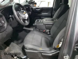 2020 Chevrolet Silverado 1500 Custom with VIN 3GCPWBEH7LG248284, listed as a Copart auction lot 44974775 with 122,275 mi miles and Salvage Title. Bid and sale history available at carsss.com. Image 7.
