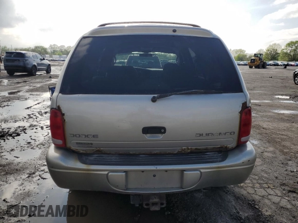 2002 Dodge Durango SLT z VIN 1B4HS48N42F165230, wystawiony jako Copart lot #55493455 z przebiegiem 419 551 mil mil oraz Szkoda całkowita • Salvage title. Historia ofert i sprzedaży dostępna na DreamBid. Obrazek 6.