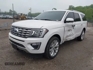 2019 Ford Expedition Max Limited with VIN 1FMJK2AT9KEA07159, listed as a IAAI auction lot 42297063 with 80,075 mi miles and . Bid and sale history available at DreamBid. Image 2.
