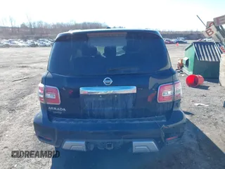 2017 Nissan Armada SV z VIN JN8AY2NC2H9504072, wystawiony jako IAAI lot #41660343 z przebiegiem 106 316 mil mil oraz . Historia ofert i sprzedaży dostępna na DreamBid. Obrazek 16.