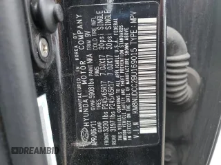 2011 Hyundai Veracruz GLS with VIN KM8NUDCC2BU169015, listed as a Copart auction lot 47650515 with 137,196 mi miles and Salvage Title. Bid and sale history available at DreamBid. Image 14.
