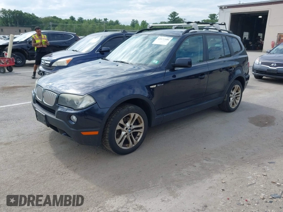 2007 BMW X3 3.0si with VIN WBXPC93477WF13266, listed as a IAAI auction lot 42672586 with 167,796 mi miles and . Bid and sale history available at DreamBid. Image 2.