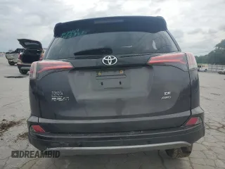 2017 Toyota RAV4 SE with VIN 2T3JFREVXHW608093, listed as a Copart auction lot 57396445 with 46,835 mi miles and Salvage title. Bid and sale history available at DreamBid. Image 6.