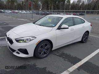 2022 BMW 2 Series 228i xDrive with VIN WBA73AK02N7K41031, listed as a IAAI auction lot 40987916 with 24,966 mi miles. Bid and sale history available at carsss.com. Image 2.
