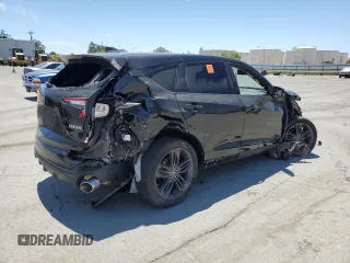 2021 Acura RDX w/A-Spec Package with VIN 5J8TC2H68ML020690, listed as a Copart auction lot 60851945 with Not provided miles and Salvage title. Bid and sale history available at DreamBid. Image 3.