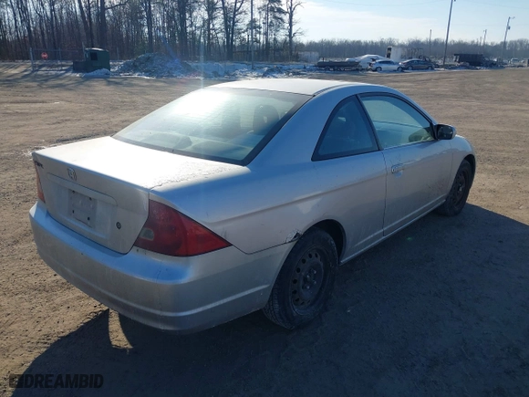 2001 Honda Civic EX with VIN 1HGEM22951L091074, listed as a IAAI auction lot 41404475 with 227,414 mi miles. Bid and sale history available at carsss.com. Image 4.