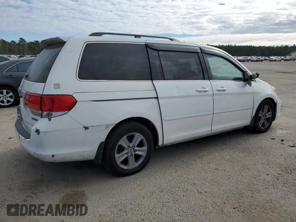 2010 Honda Odyssey Touring with VIN 5FNRL3H94AB097662, listed as a Copart auction lot 85587884 with 0 mi miles and Clean Title. Bid and sale history available at carsss.com. Image 3.