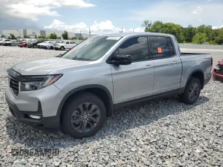 2023 Honda Ridgeline Sport with VIN 5FPYK3F16PB059443, listed as a Copart auction lot 62287345 with 25,612 mi miles and Non repairable. Bid and sale history available at DreamBid. Image 1.