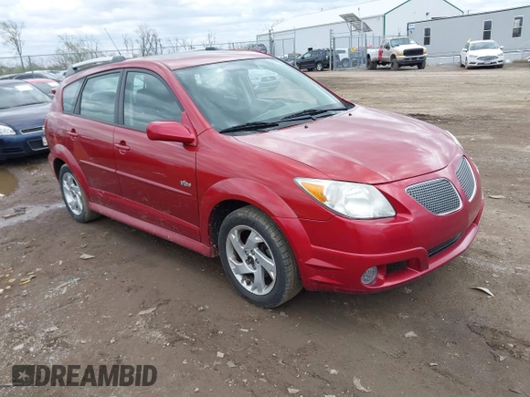 2007 Pontiac Vibe with VIN 5Y2SL65857Z441372, listed as a IAAI auction lot 41941864 with 116,593 mi miles. Bid and sale history available at carsss.com. Image 1.