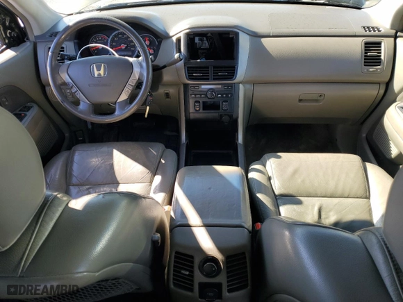 2006 Honda Pilot EX-L with VIN 5FNYF28516B047058, listed as a Copart auction lot 47666375 with 166,349 mi miles and Salvage Title. Bid and sale history available at carsss.com. Image 8.
