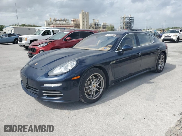 2014 Porsche Panamera 4S Executive with VIN WP0BB2A78EL063881, listed as a Copart auction lot 51695035 with 156,565 mi miles and Clean Title. Bid and sale history available at DreamBid. Image 1.