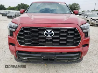 2023 Toyota Sequoia SR5 with VIN 7SVAAAAA2PX001916, listed as a Copart auction lot 56596354 with 15,277 mi miles and Salvage Title. Bid and sale history available at carsss.com. Image 5.