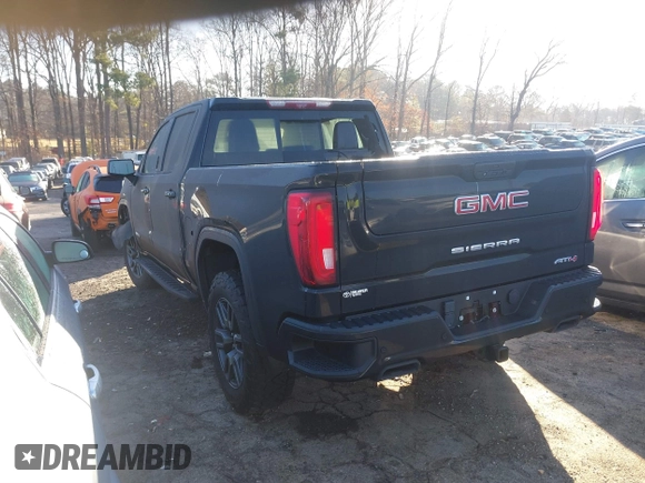 2021 GMC Sierra 1500 AT4 with VIN 1GTP9EEL8MZ199711, listed as a IAAI auction lot 41479583 with 78,492 mi miles. Bid and sale history available at carsss.com. Image 3.