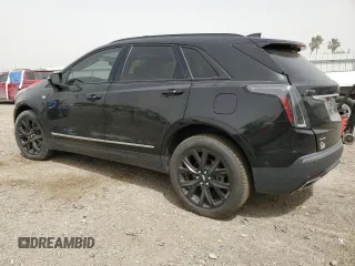 2020 Cadillac XT5 Sport AWD with VIN 1GYKNGRS7LZ189862, listed as a Copart auction lot 48987525 with 67,623 mi miles and Salvage title. Bid and sale history available at DreamBid. Image 2.